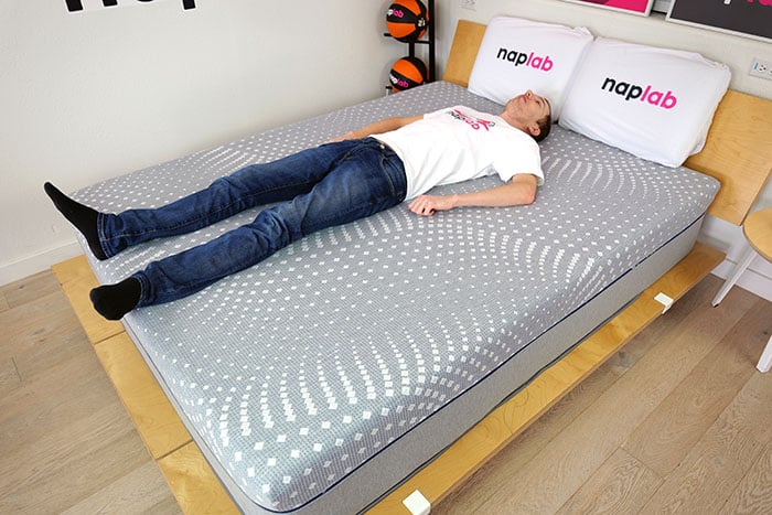 Sealy Posturepedic Hybrid Back Sleeping