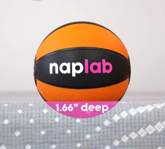 Sealy Posturepedic Hybrid Sinkage Test