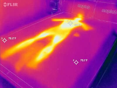 Zinus Green Tea Before Cooling Test Zinus Green Tea Before Cooling Test