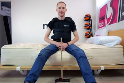 Bear Natural Edge Support With Vest