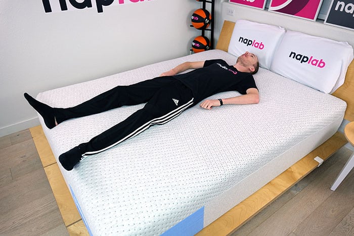 Casper Dream Max Hybrid Back Sleeping