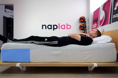 Casper Dream Max Hybrid Edge Support Back Sleeping