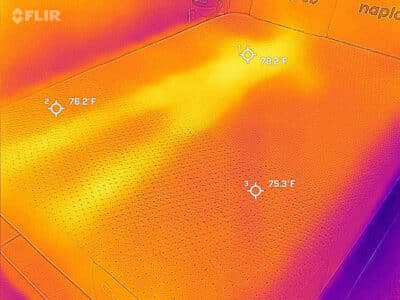 Casper Snow Hybrid 2024 After Cooling Test