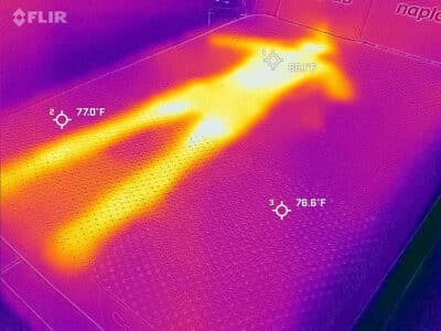Casper Snow Hybrid 2024 Before Cooling Test