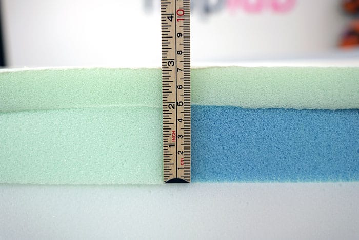 Casper Snow Hybrid 2024 Measuring Top Layers