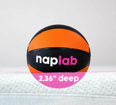 Casper Snow Hybrid 2024 Sinkage Test