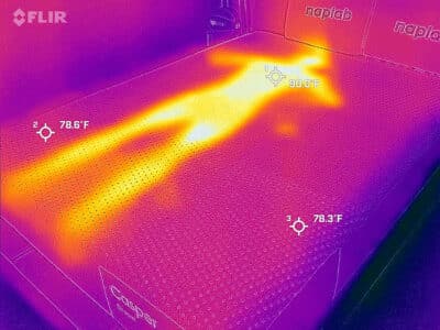 Casper Dream Before Cooling Test