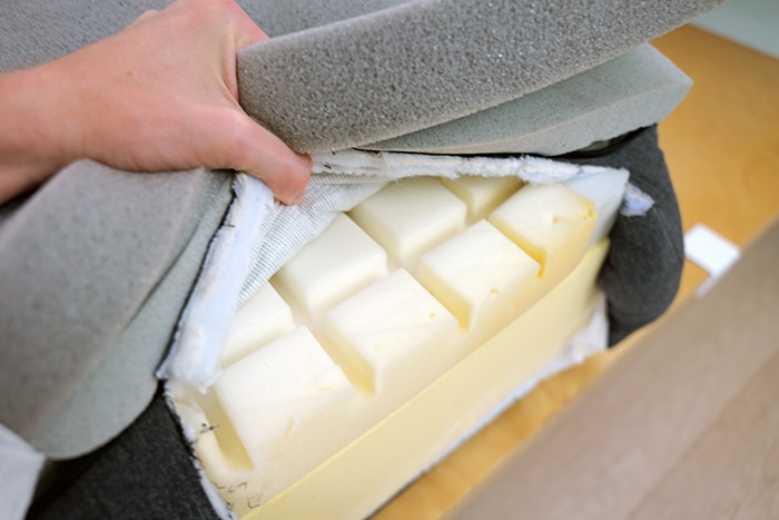 Nest Bedding Starling Contour Grid