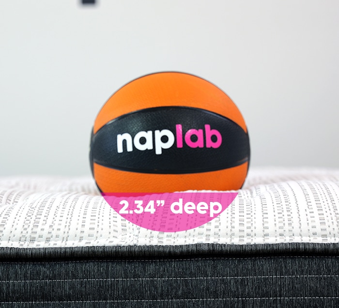 Beautyrest Silver Sinkage Test