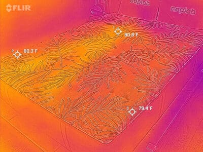 Sealy Posturepedic Plus Mount Auburn After Cooling Test