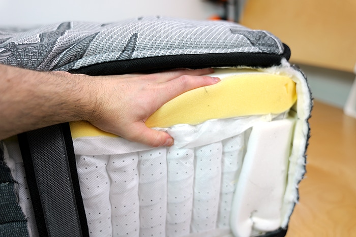 Sealy Posturepedic Plus Mount Auburn Pressing Top Layers