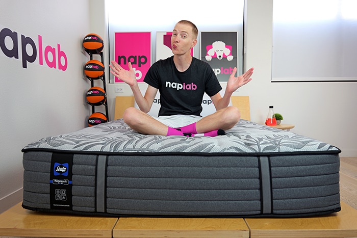 Bear Elite Hybrid Sitting Sealy Posturepedic Plus Mount Auburn Sitting