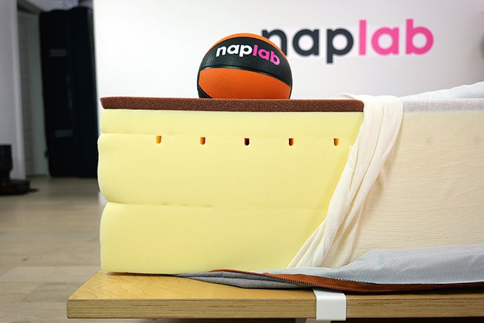 Sleep Science Copper Memory Foam Material With Ball