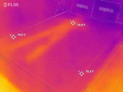 Tempur Pedic Supreme Cooling Test After
