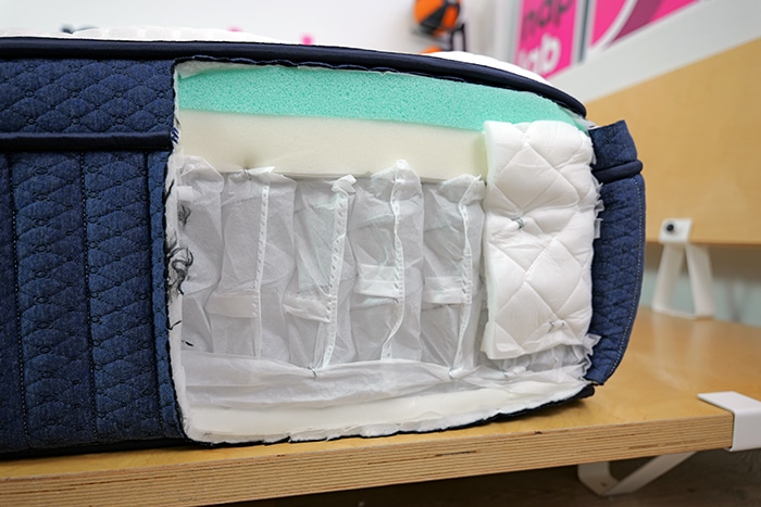 Brooklyn Bedding Aurora Luxe Material Layers