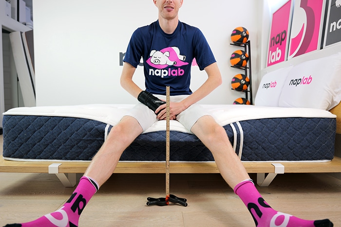 Brooklyn Bedding Signature Hybrid 2024 Edge Support Test