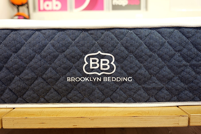 Brooklyn Bedding Signature Hybrid 2024 Foot Close