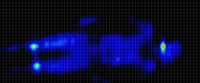 Brooklyn Bedding Signature Hybrid 2024 Pressure Map Stomach