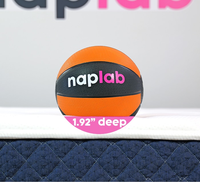 Brooklyn Bedding Signature Hybrid 2024 Sinkage Test