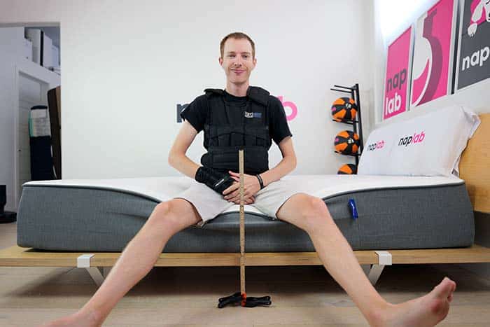 Casper Cooling Select Sitting Edge Support (with weighted vest)