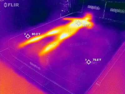 Saatva Contour5 Before Cooling Test