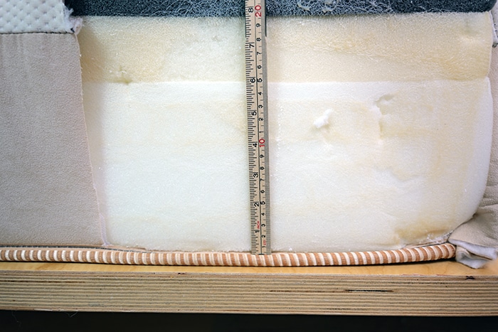 Saatva Contour5 Measuring Support Foam