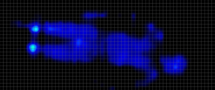 Saatva Contour5 Pressure Map Stomach