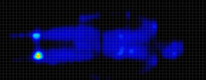 Novaform Serafina Pearl Pressure Map Stomach