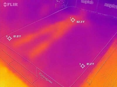 Casper Dawn Cooling Test After Casper Dawn Cooling Test After