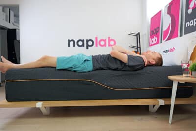 Egohome Ego Black Firm Edge Support Back Sleeping