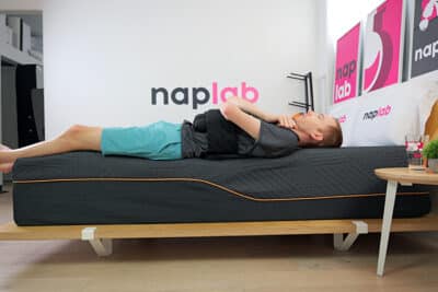 Egohome Ego Black Firm Edge Support Back Sleeping With Vest