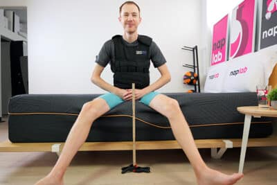 Egohome Ego Black Firm Edge Support With Vest