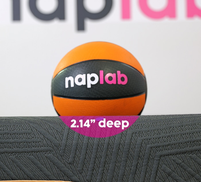 Egohome Ego Black Firm Sinkage Test