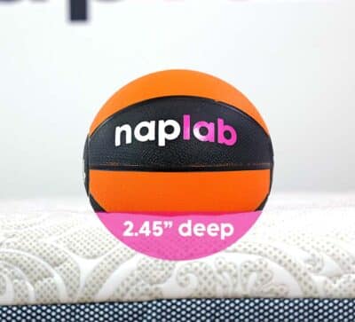 Novaform Serafina Pearl Cool Comfort Sinkage Test Novaform Serafina Pearl Cool Comfort Sinkage Test