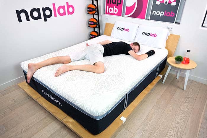 Novaform Serafina Pearl Sleeping Stomach2