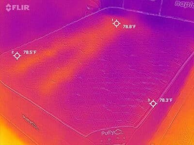 Puffy Monarch Cooling Test After