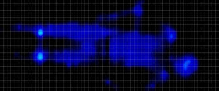 Puffy Monarch Pressure Map Stomach