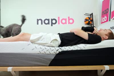 Nectar Luxe Edge Support Back Sleeping