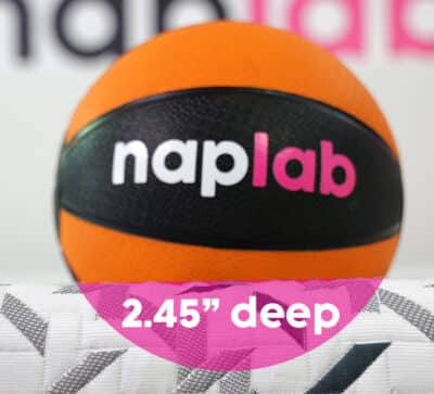 Nectar Luxe Sinkage Test