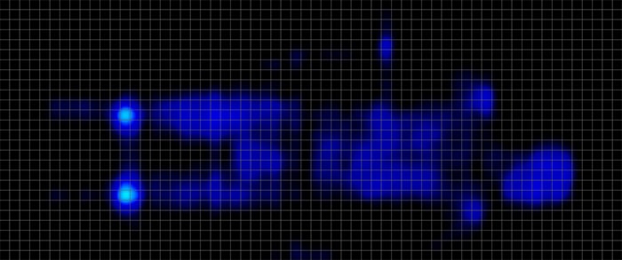 Novilla Bliss Pressure Map Test Stomach