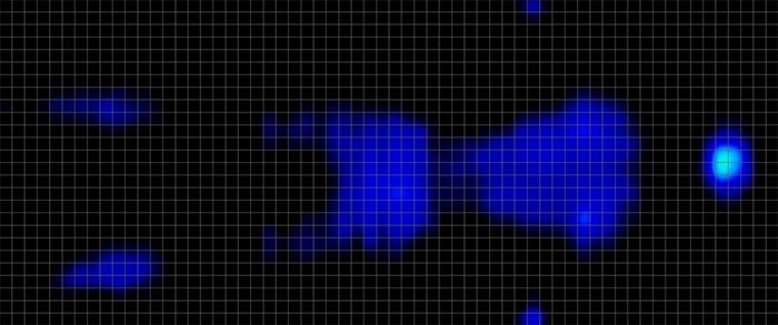Vibe Mattress Pressure Map Test Back