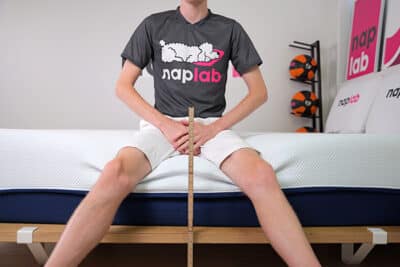 Amerisleep As5 Edge Support Sitting Amerisleep As5 Edge Support Sitting