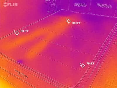 Amerisleep Organica Plush After Cooling Test