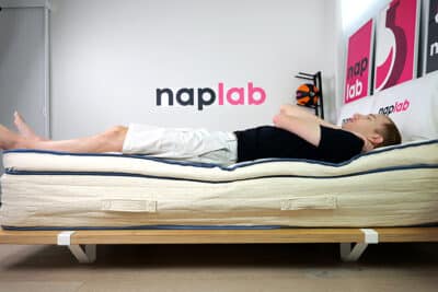 Amerisleep Organica Plush Edge Support Back Sleeping