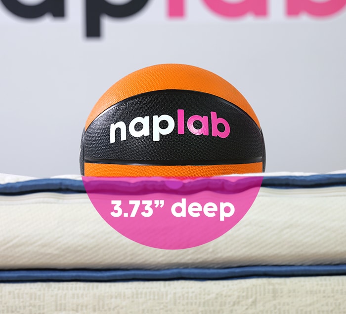 Amerisleep Organica Plush Sinkage Test