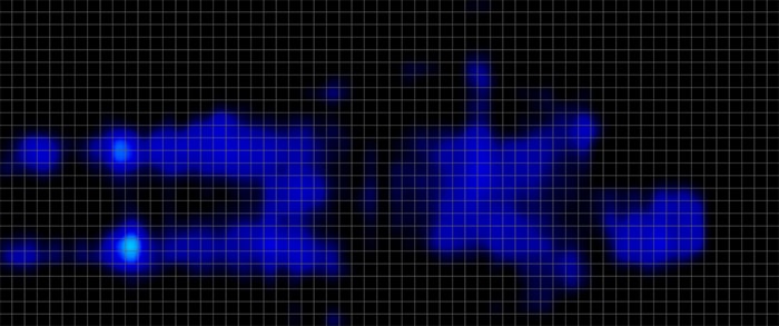 Nectar Luxe Hybrid Pressure Map Test Stomach