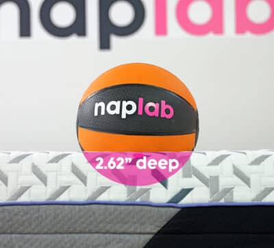 Nectar Luxe Hybrid Sinkage Test Nectar Luxe Hybrid Sinkage Test