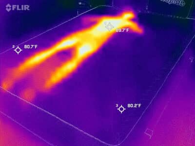 Simba Hybrid Pro Cooling Test Before