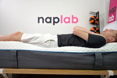 Simba Hybrid Pro Edge Support Back Sleeping