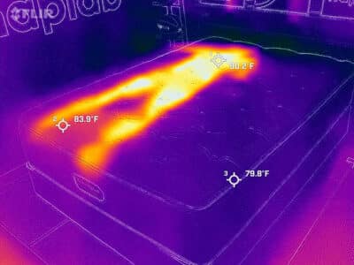 Westin Heavenly Bed Cooling Test Before